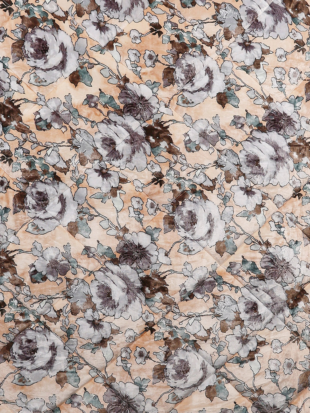 Printed Double Bed 233 GSM Comforter for Mild Winter (Beauty), Weight 855 gm