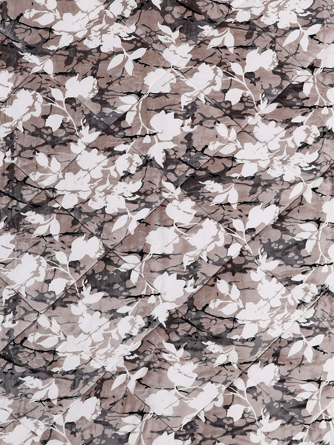 Printed Double Bed 1061 GSM Comforter for Winter - (Wisdom Gold)