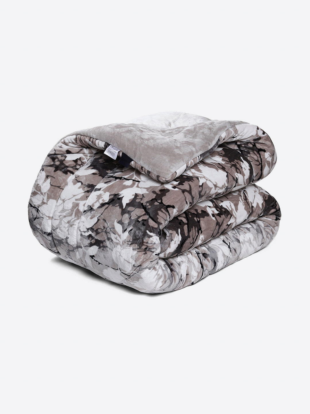 Printed Double Bed 1061 GSM Comforter for Winter - (Wisdom Gold)