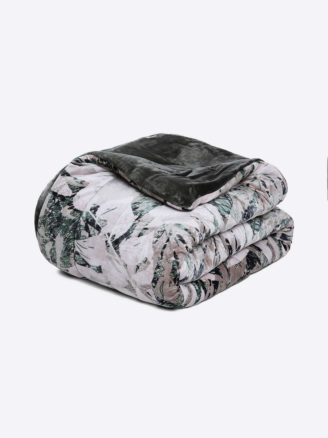 Printed Double Bed 300 GSM Comforter for Mild Winter (Wisdom Gold), Weight 900 gm