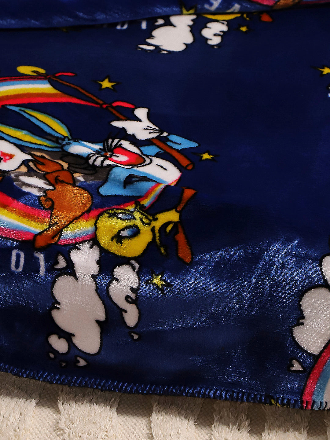 Printed Baby Blanket 2 Ply, 520 GSM, 0.8 kg (Charlie)