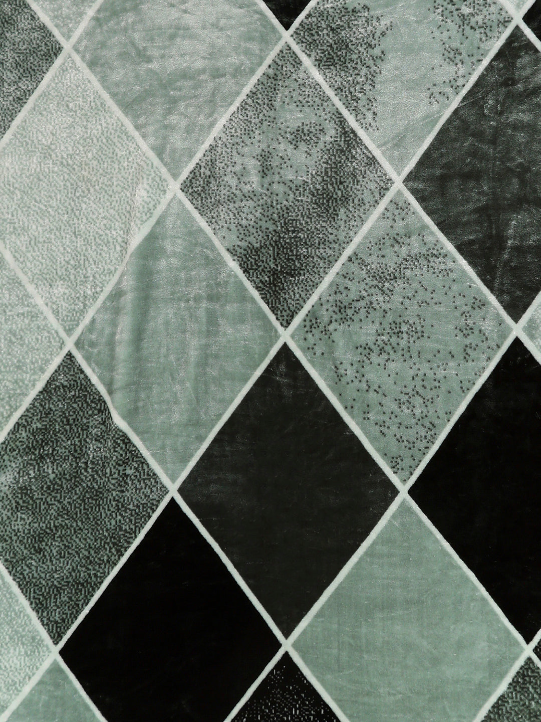 Printed Double Bed 1 Ply, 606 GSM Blanket for Mild Winter - (Denny PVC)