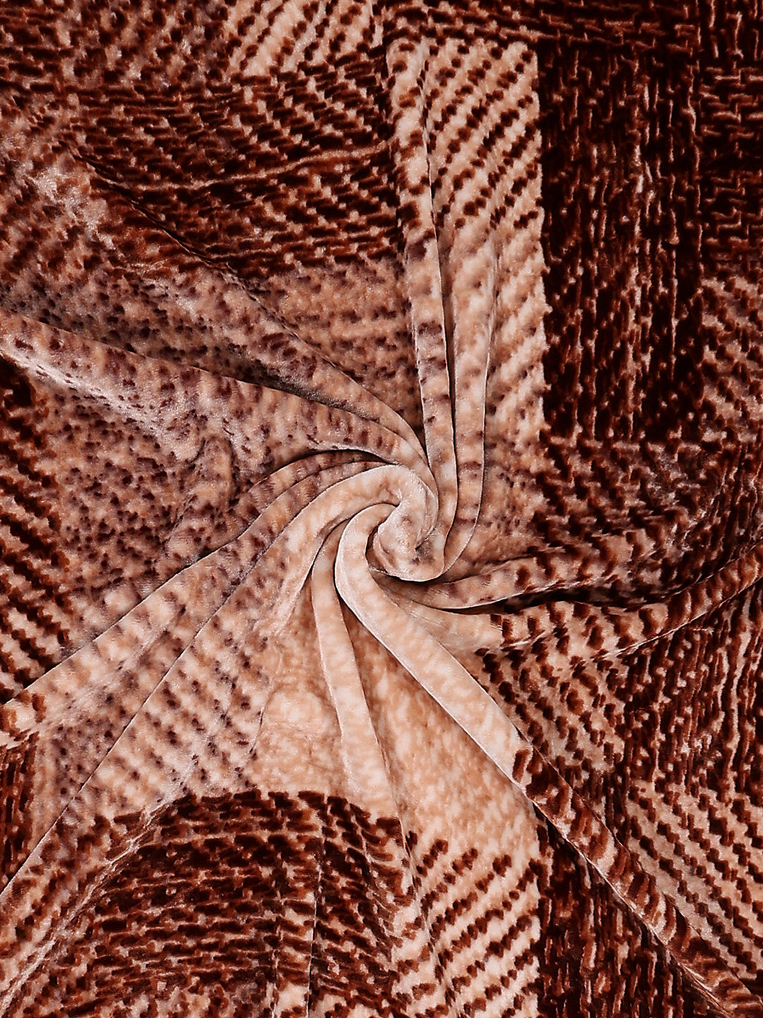 Printed Double Bed 1 Ply, 606 GSM Blanket for Winter - (Denny PVC)
