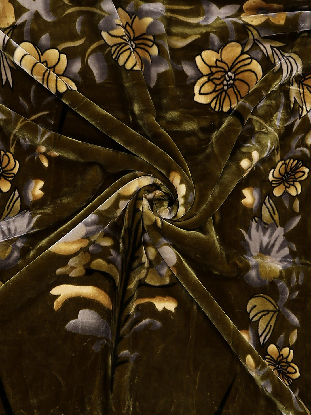 Printed Double Bed 2 Ply, 1042 GSM Blanket for Winter - (Emilia)