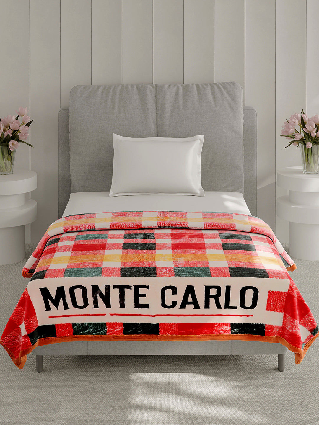 Printed Single Bed 2 Ply, 597 GSM Blanket for Heavy Winter - (Everest Plus)