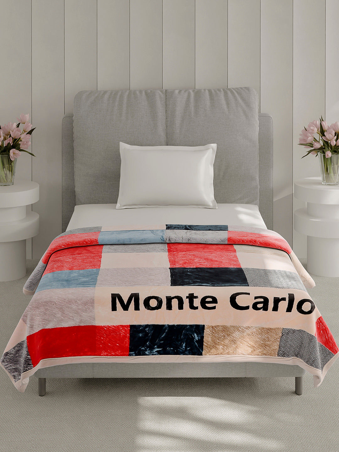 Printed Single Bed 2 Ply, 597 GSM Blanket for Heavy Winter - (Everest Plus)