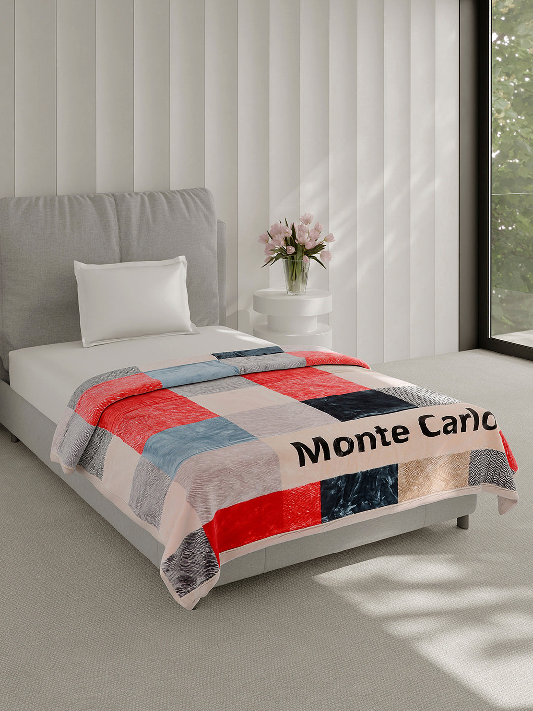 Printed Single Bed 2 Ply, 597 GSM Blanket for Heavy Winter - (Everest Plus)