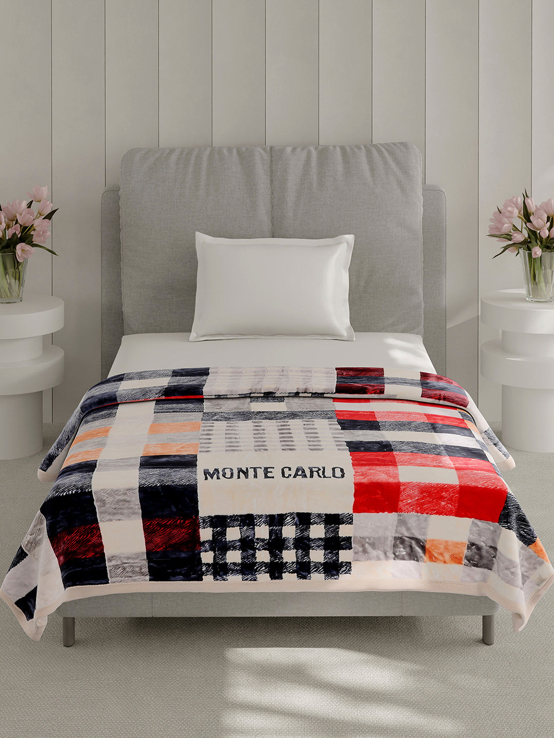 Printed Single Bed 2 Ply, 597 GSM Blanket for Heavy Winter - (Everest Plus)