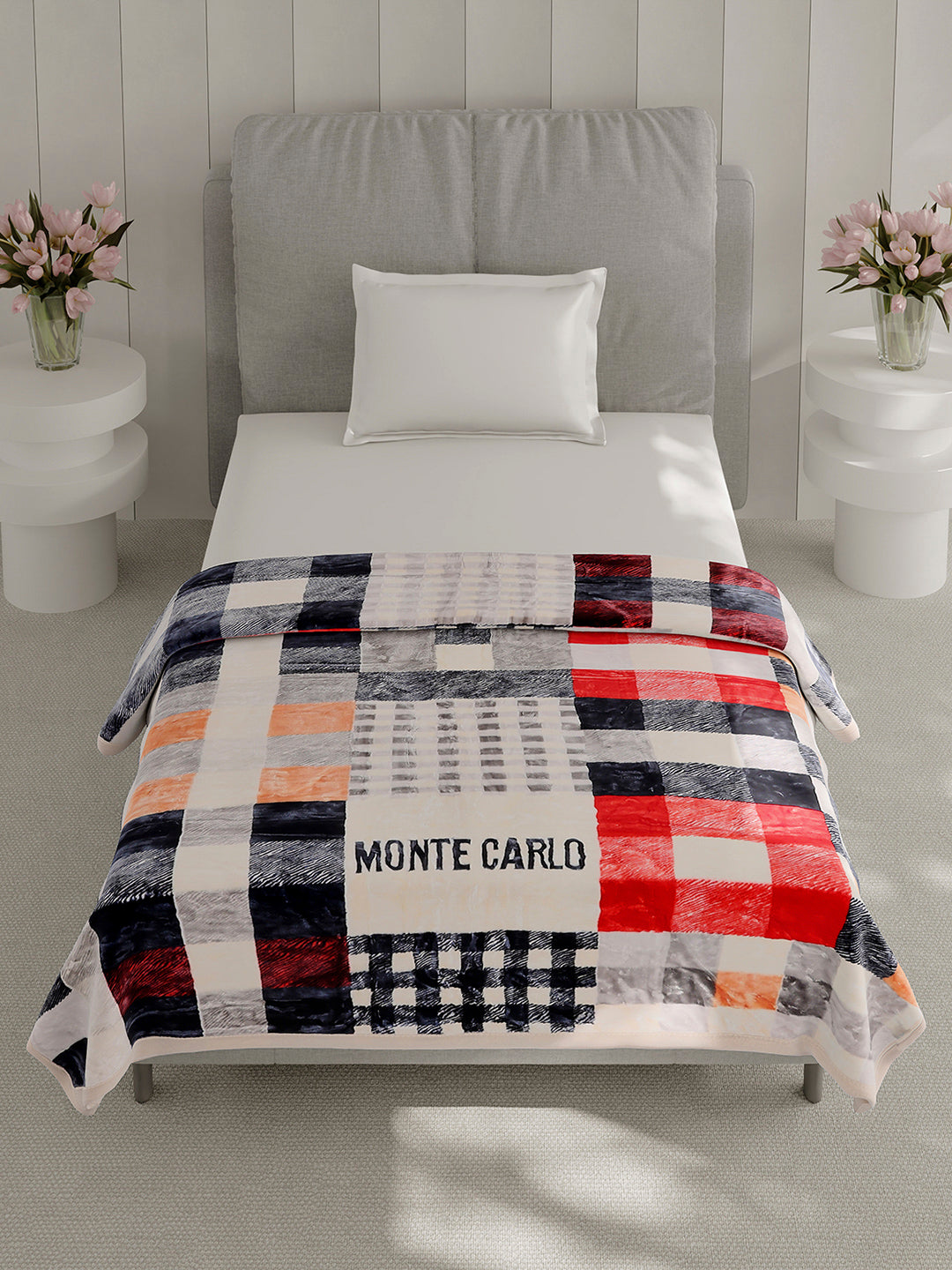 Printed Single Bed 2 Ply, 597 GSM Blanket for Heavy Winter - (Everest Plus)