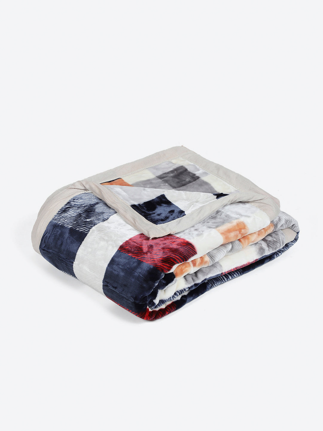 Printed Single Bed 2 Ply, 597 GSM Blanket for Heavy Winter - (Everest Plus)