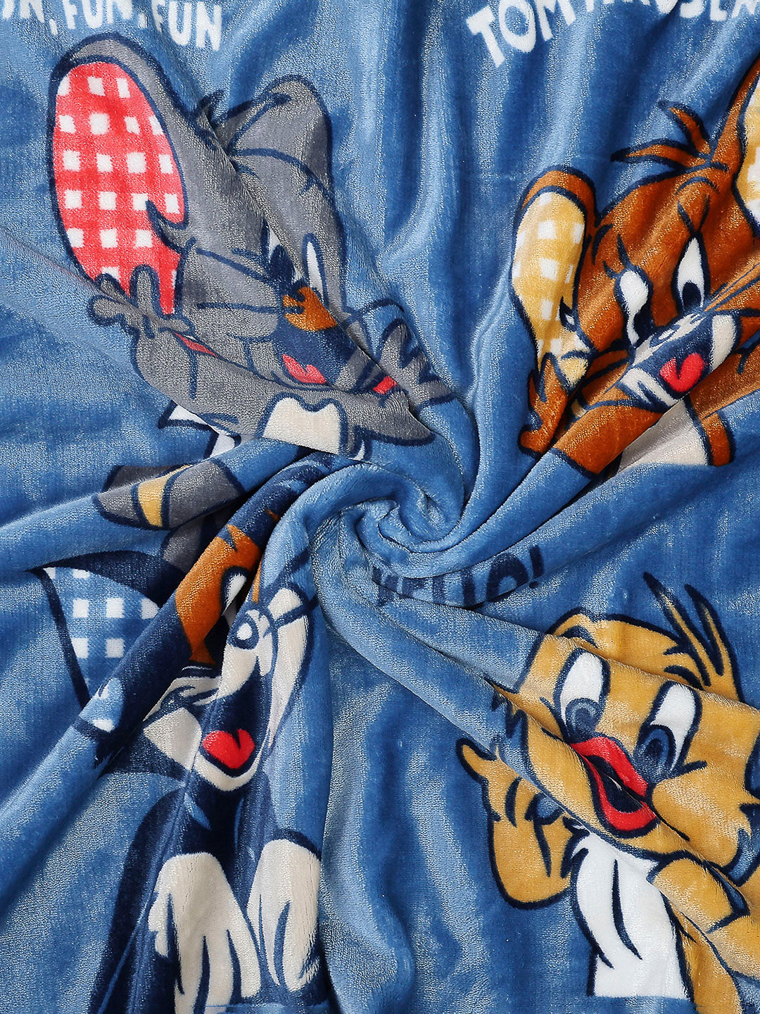 Printed Baby Blanket 2 Ply, 550 GSM, Weight 0.48 kg (Fairy Tale)