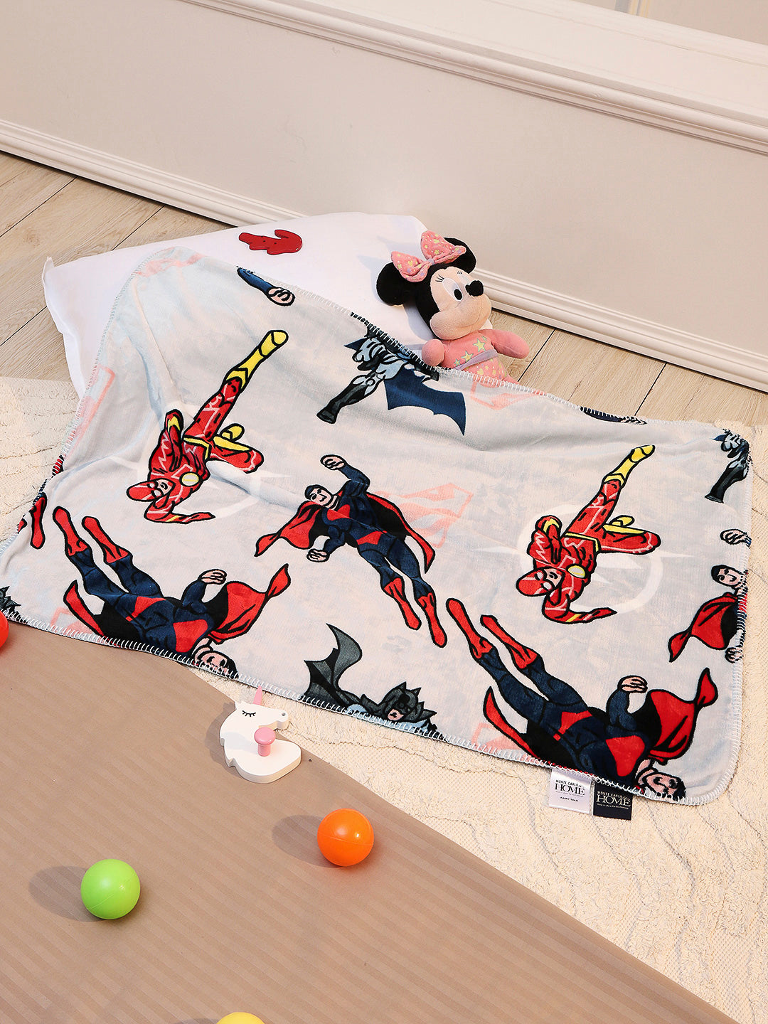 Printed Baby Blanket 2 Ply, 550 GSM, Weight 0.48 kg (Fairy Tale)