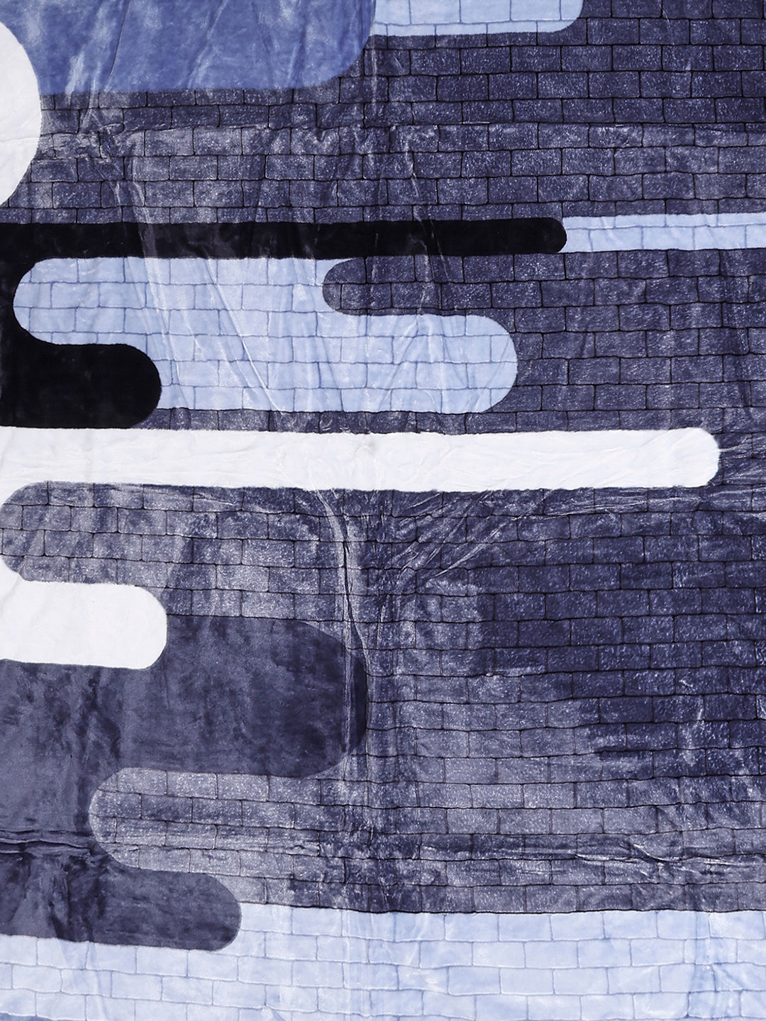 Printed Double Bed 3 Ply, 720 GSM Blanket for Heavy Winter - (Gala Glow)