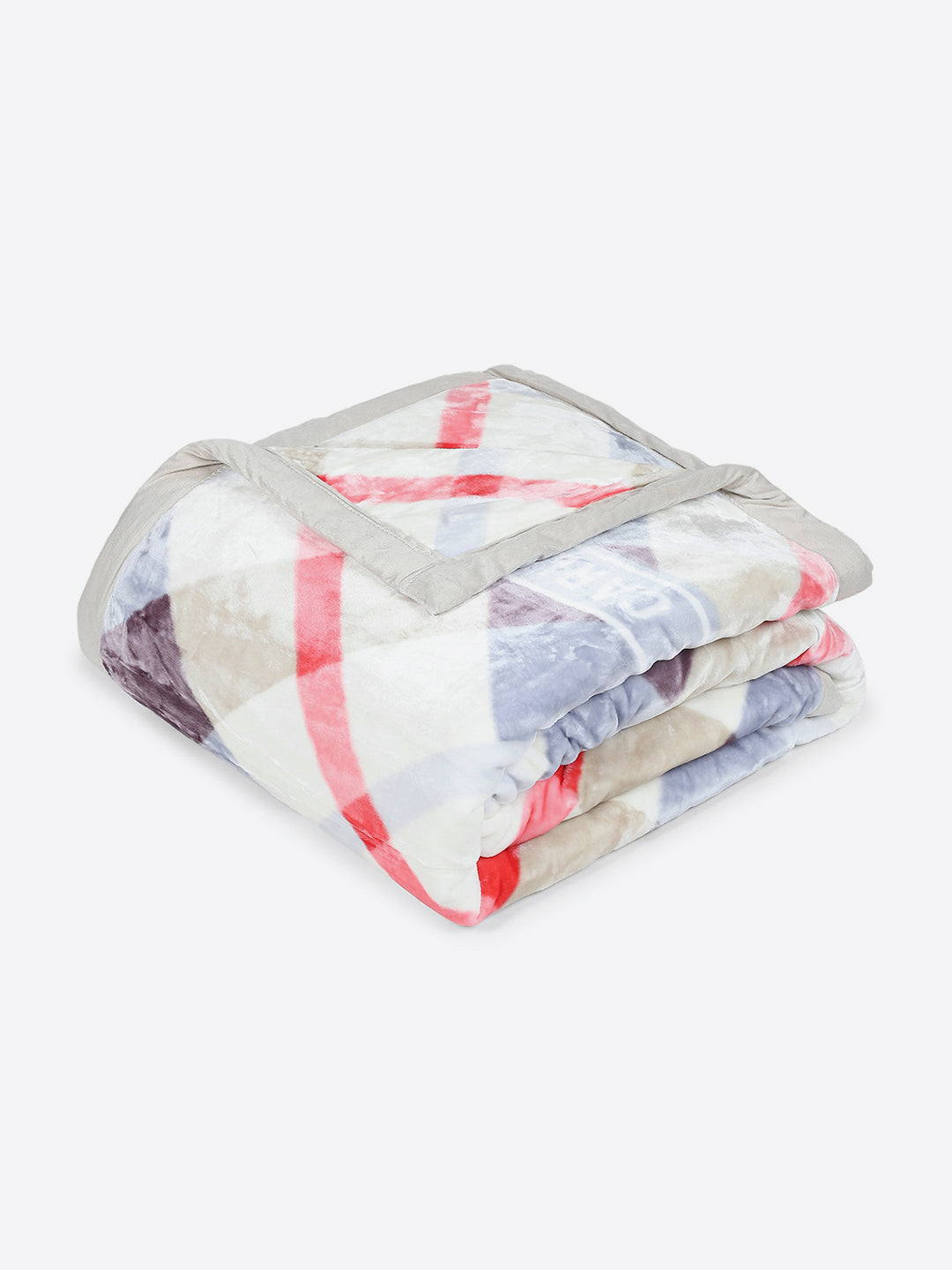 Printed Double Bed 3 Ply, 720 GSM Blanket for Heavy Winter - (Gala Glow)