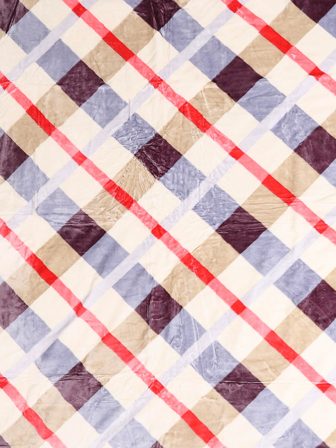 Printed Double Bed 3 Ply, 720 GSM Blanket for Heavy Winter - (Gala Glow)