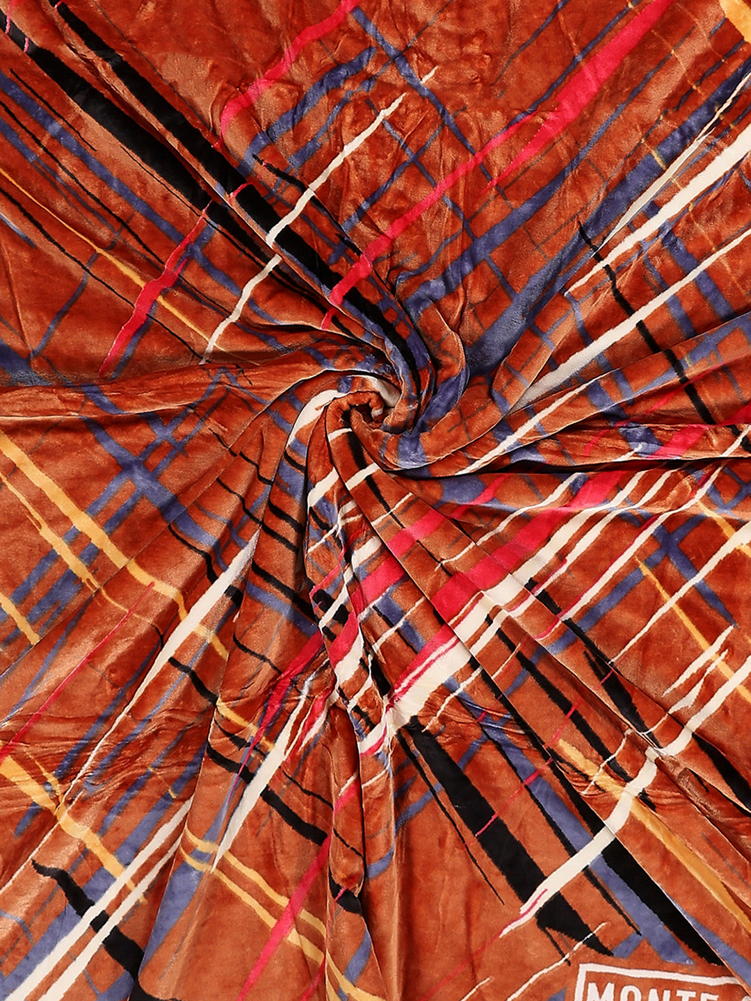 Printed Double Bed 3 Ply, 720 GSM Blanket for Heavy Winter - (Gala Glow)