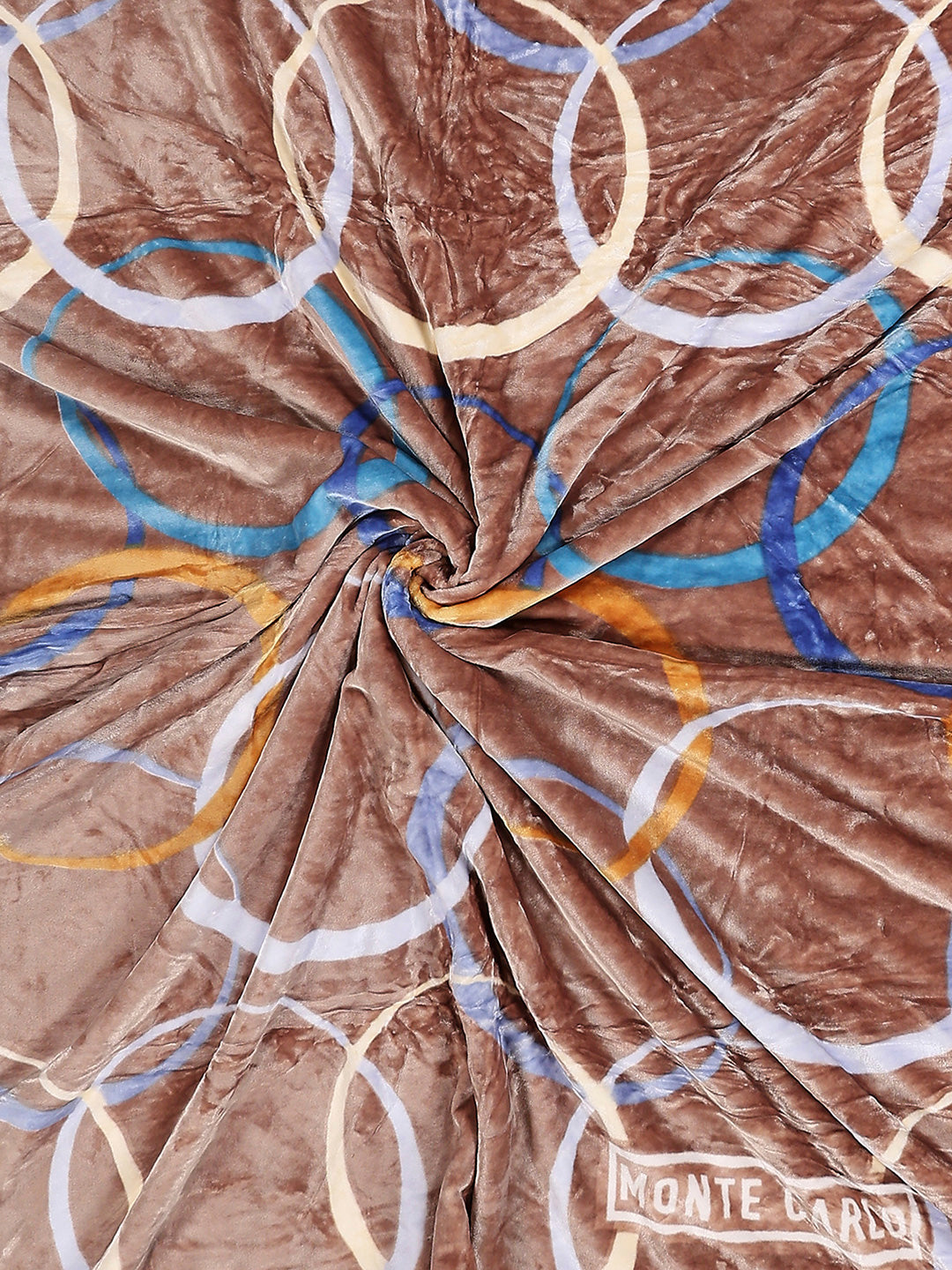 Printed Double Bed 3 Ply, 720 GSM Blanket for Heavy Winter - (Gala Glow)