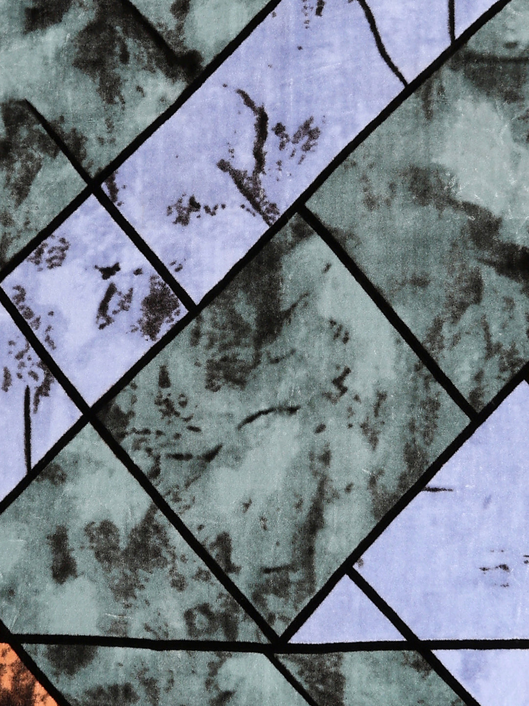 Printed Single Bed 1 Ply, 625 GSM Blanket for Heavy Winter - (Impact Pvc)