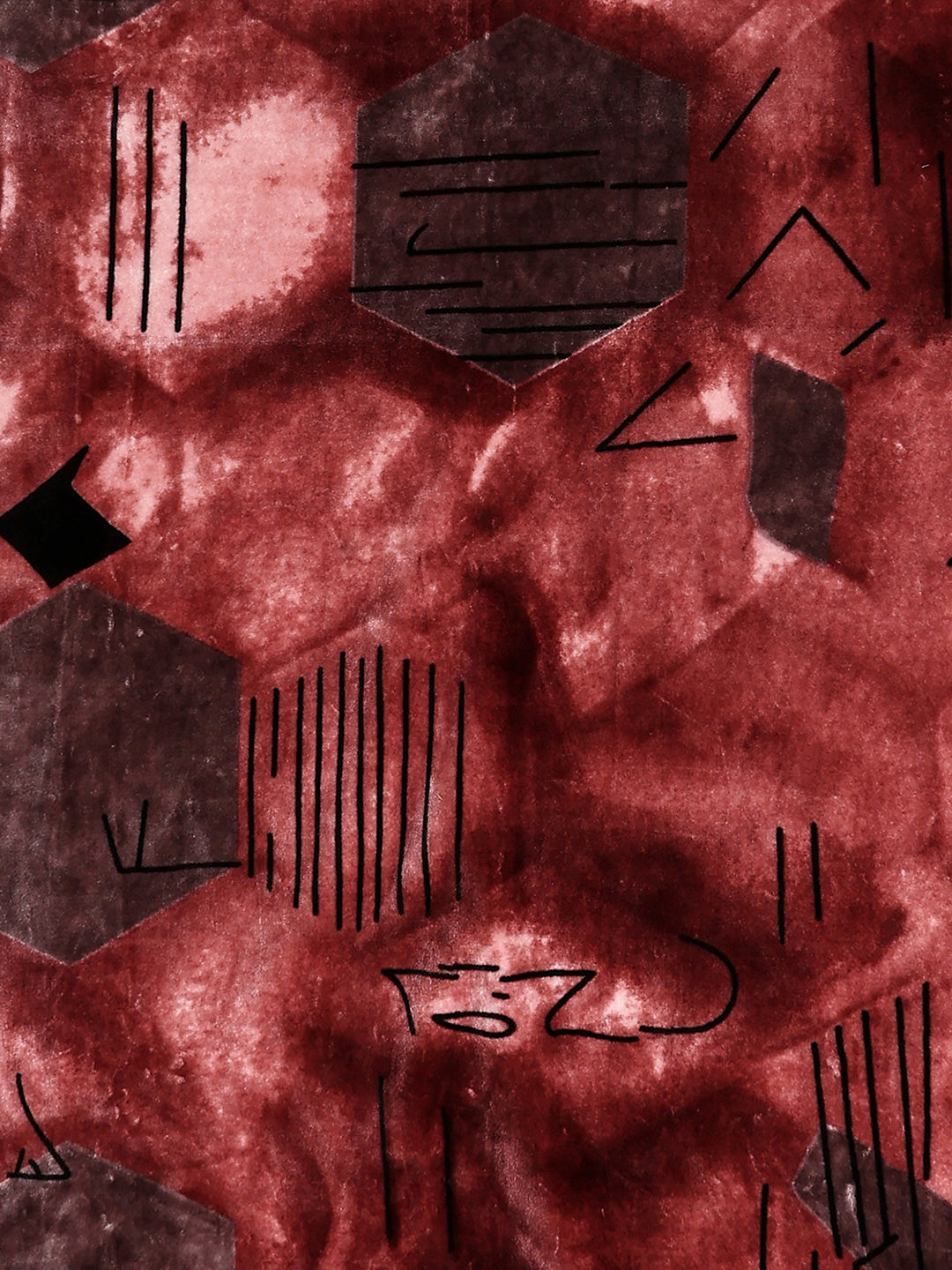 Printed Single Bed 1 Ply, 625 GSM Blanket for Heavy Winter - (Impact Pvc)