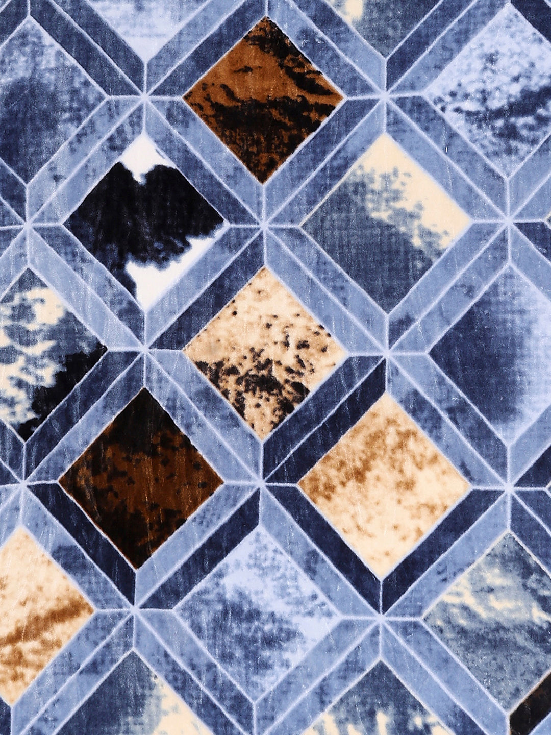 Printed Single Bed 1 Ply, 625 GSM Blanket for Heavy Winter - (Impact Pvc)