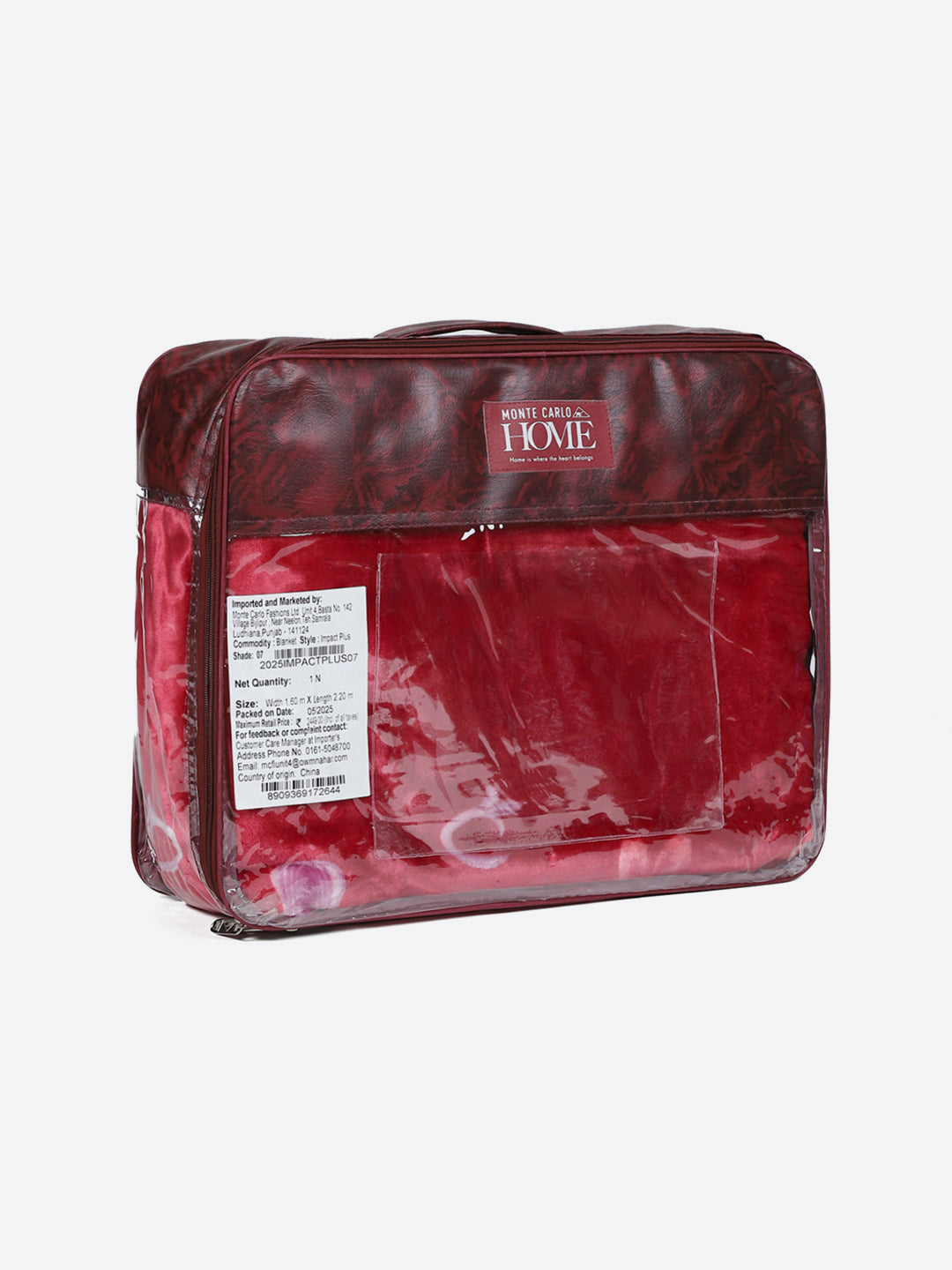 Printed Single Bed 1 Ply, 625 GSM Super Soft Mink Blanket for Mild Winter - (Impact Plus)