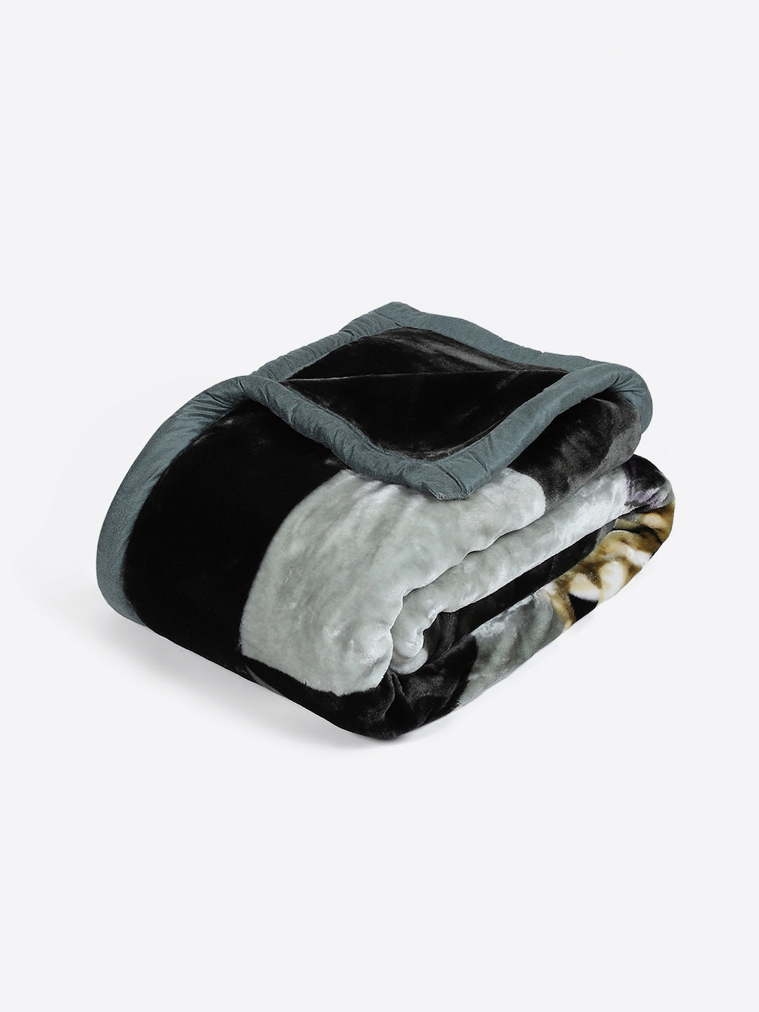 Printed Single Bed 2 Ply, 895 GSM Blanket for Heavy Winter - (Lavish Pvc)