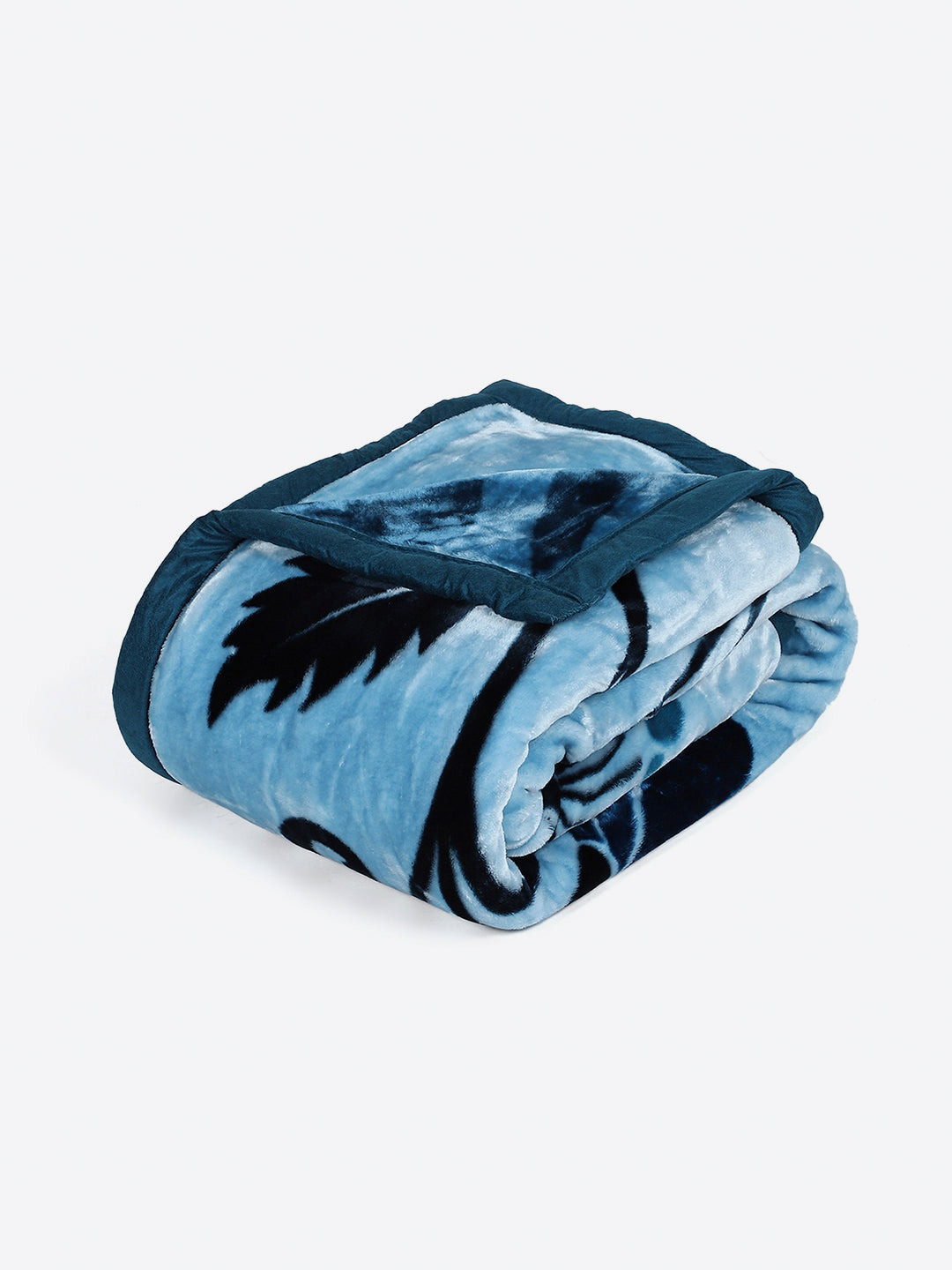 Printed Single Bed 2 Ply, 895 GSM Blanket for Heavy Winter - (Lavish Pvc)