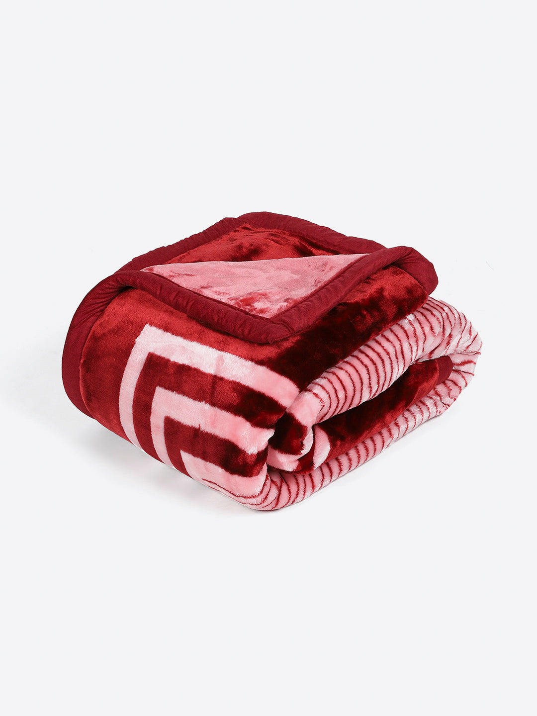 Printed Single Bed 2 Ply, 895 GSM Blanket for Heavy Winter - (Lavish Pvc)