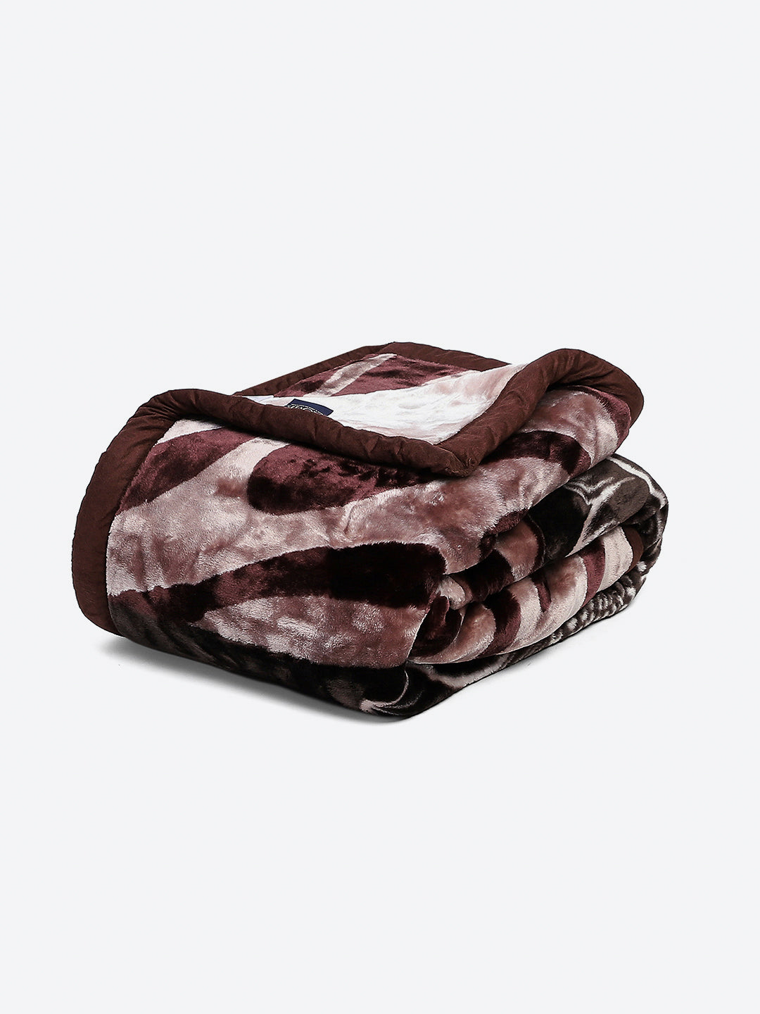 Printed Single Bed Reversible Blanket 2 Ply, 895 GSM, 3.15 kg (Lavish)