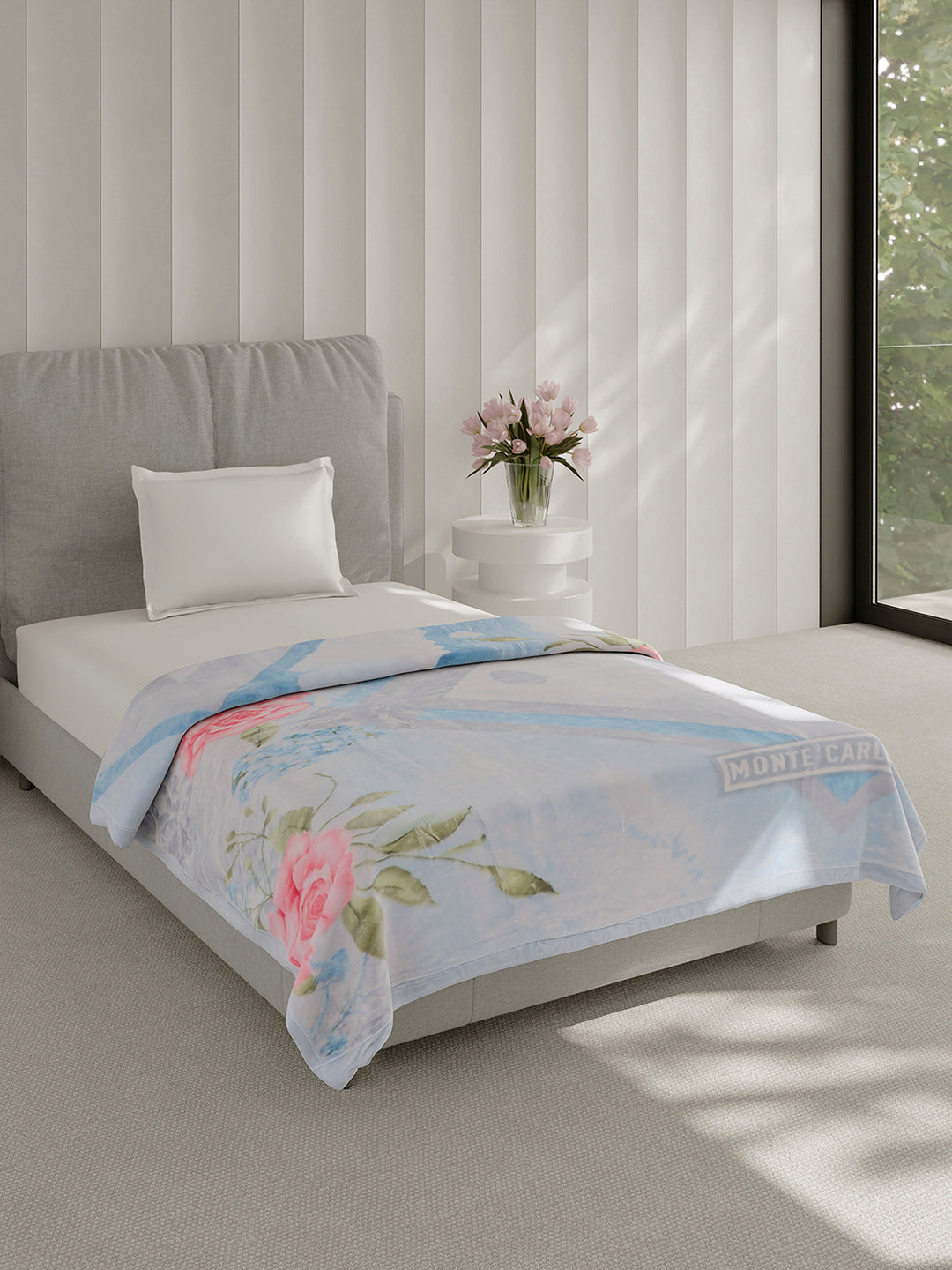 Printed Single Bed 2 Ply, 895 GSM Blanket for Heavy Winter - (Lavish Plus)