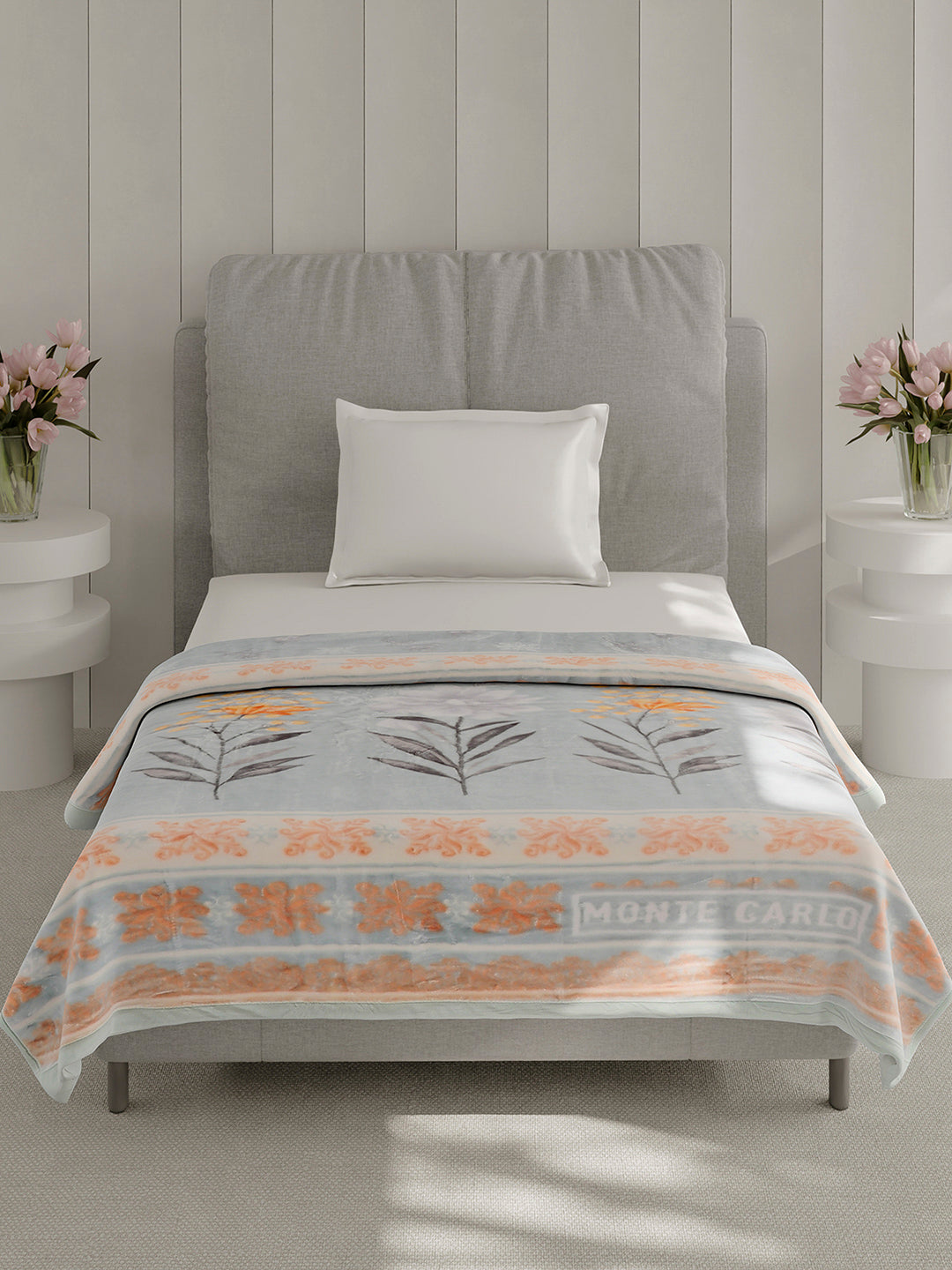 Printed Single Bed 2 Ply, 895 GSM Blanket for Heavy Winter - (Lavish Plus)