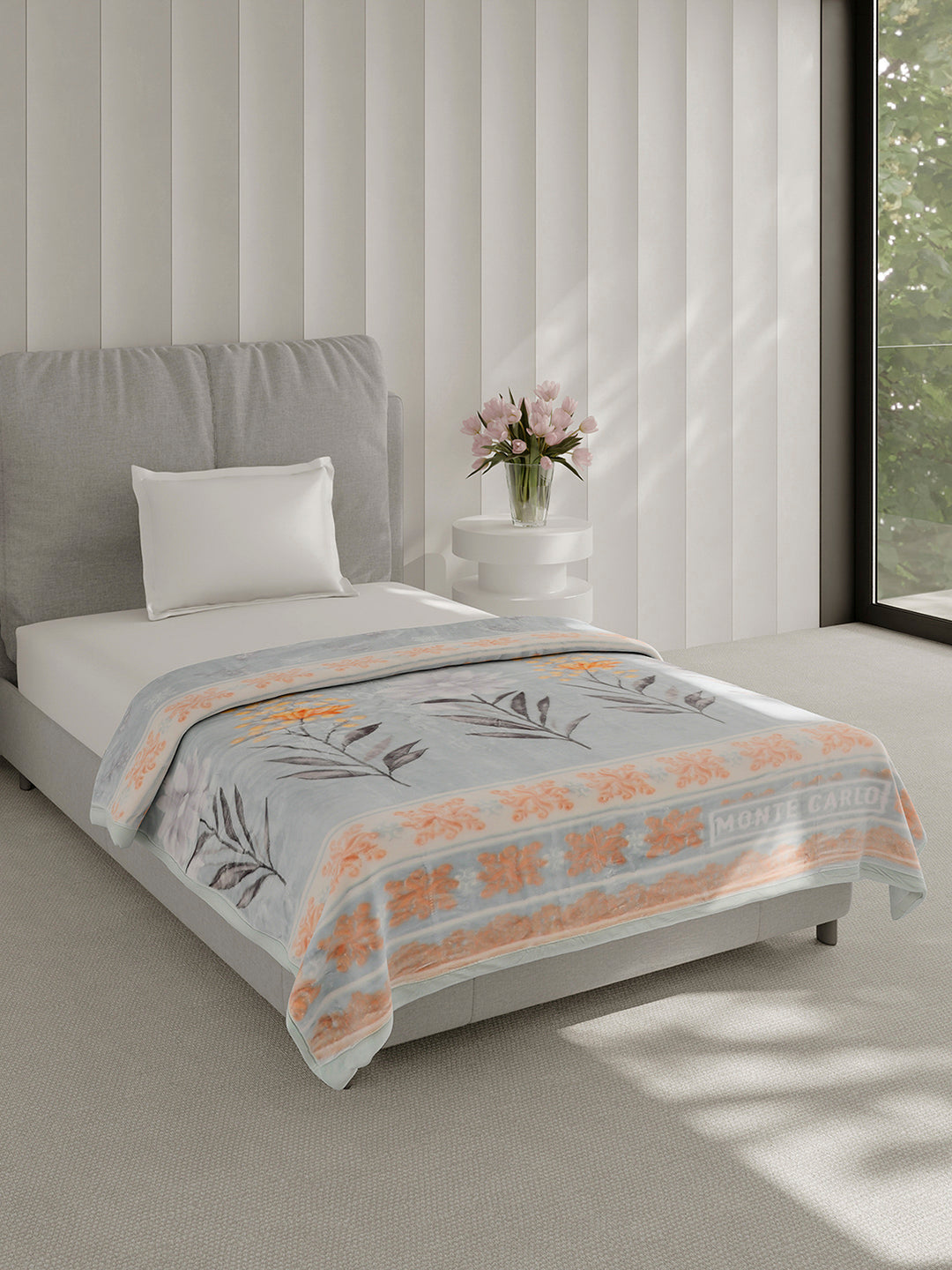 Printed Single Bed 2 Ply, 895 GSM Blanket for Heavy Winter - (Lavish Plus)