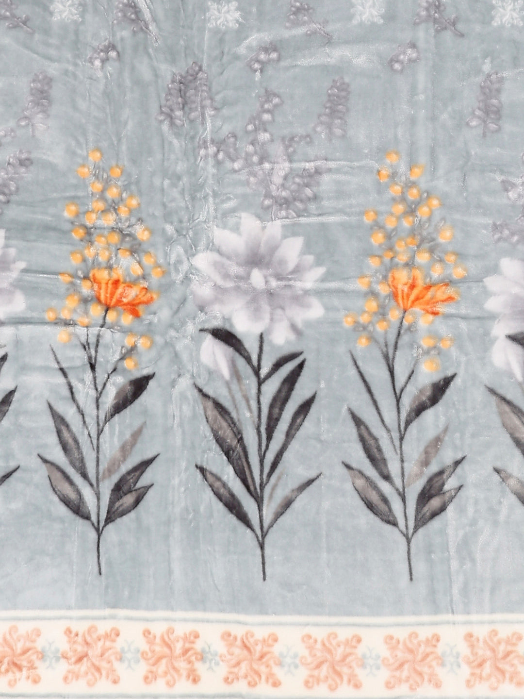 Printed Single Bed 2 Ply, 895 GSM Blanket for Heavy Winter - (Lavish Plus)