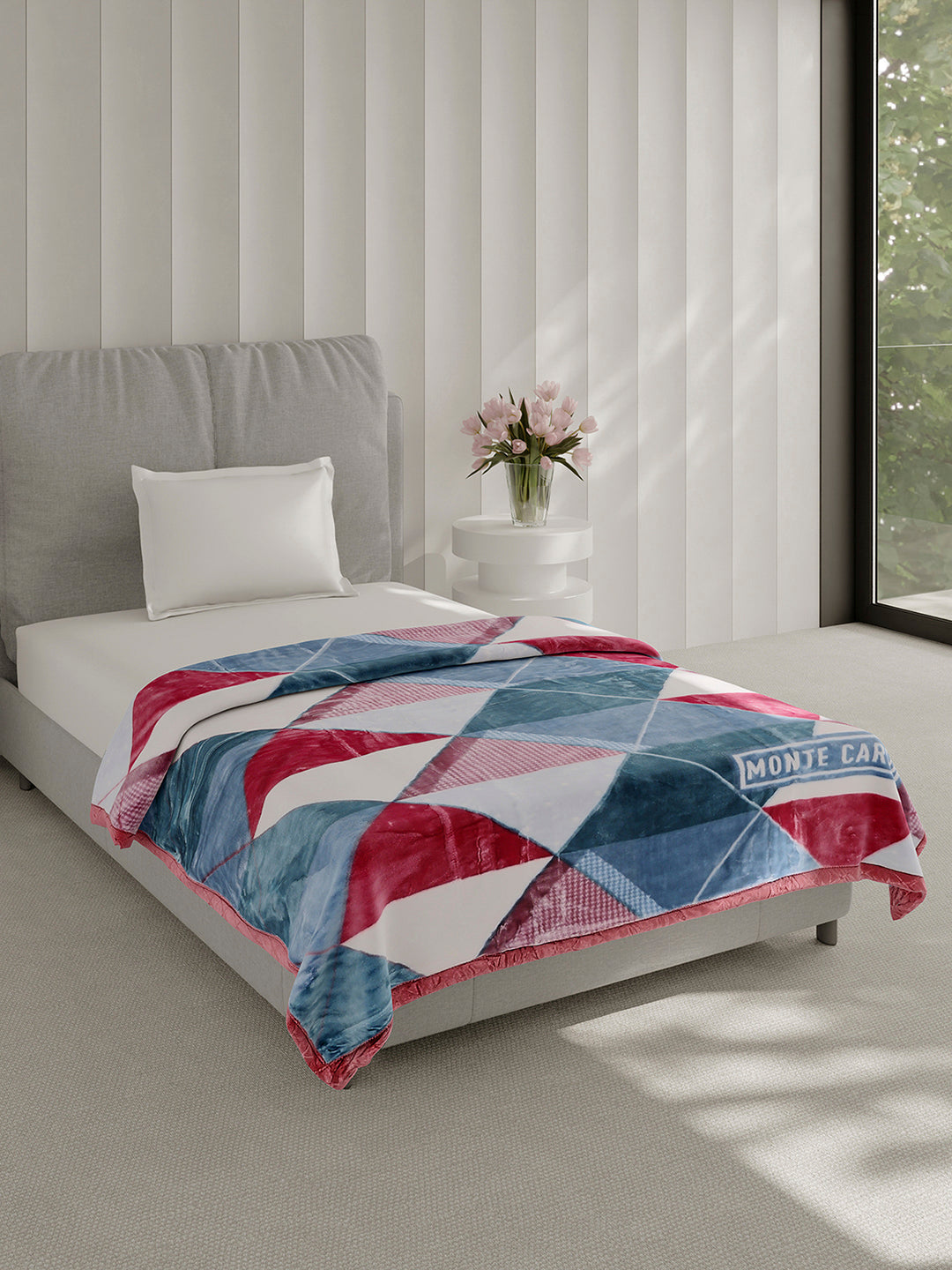 Printed Single Bed 2 Ply, 895 GSM Blanket for Heavy Winter - (Lavish Plus)