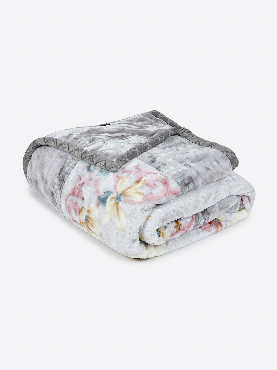 Printed Double Bed 2 Ply, 852 GSM Blanket for Heavy Winter - (Marshal)