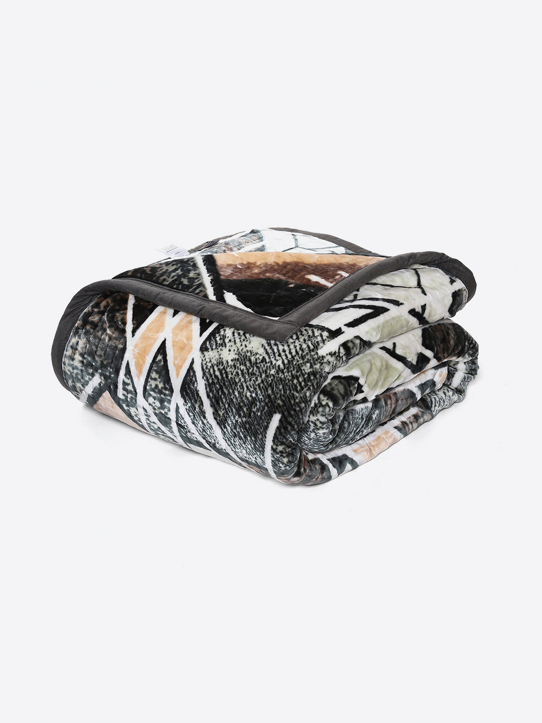 Printed Double Bed 3 Ply, 928 GSM Blanket for Winter - (Marvin PVC)