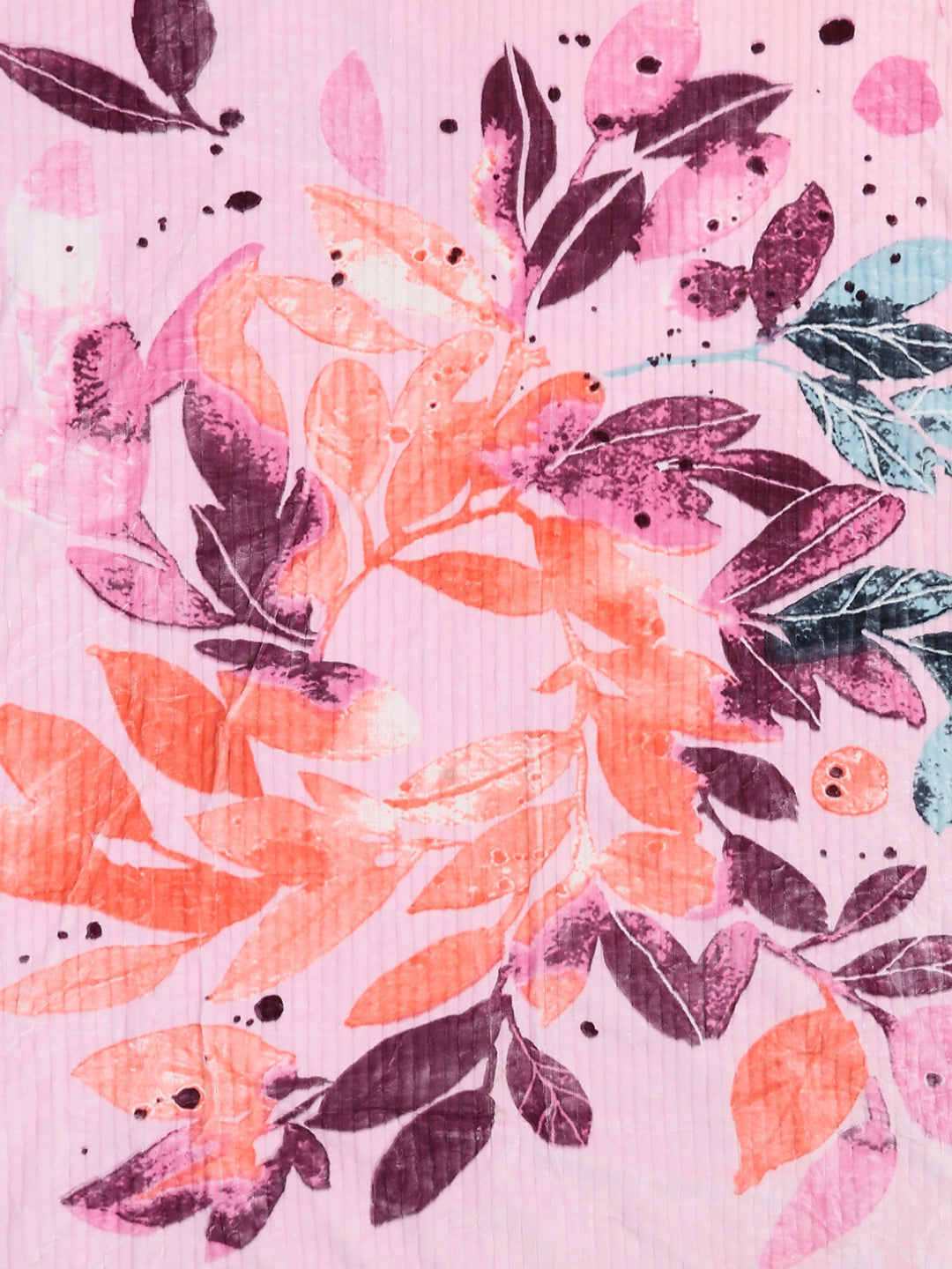 Printed Double Bed 3 Ply, 928 GSM Blanket for Winter - (Marvin PVC)