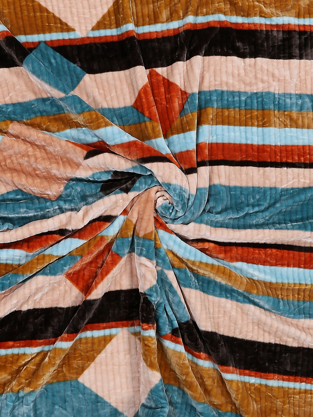 Printed Double Bed 3 Ply, 928 GSM Blanket for Winter - (Marvin PVC)