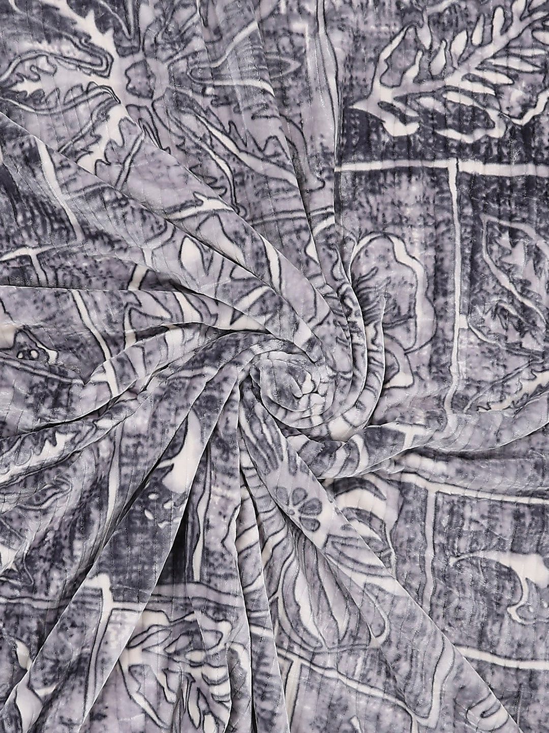 Printed Double Bed 3 Ply, 928 GSM Blanket for Winter - (Marvin PVC)