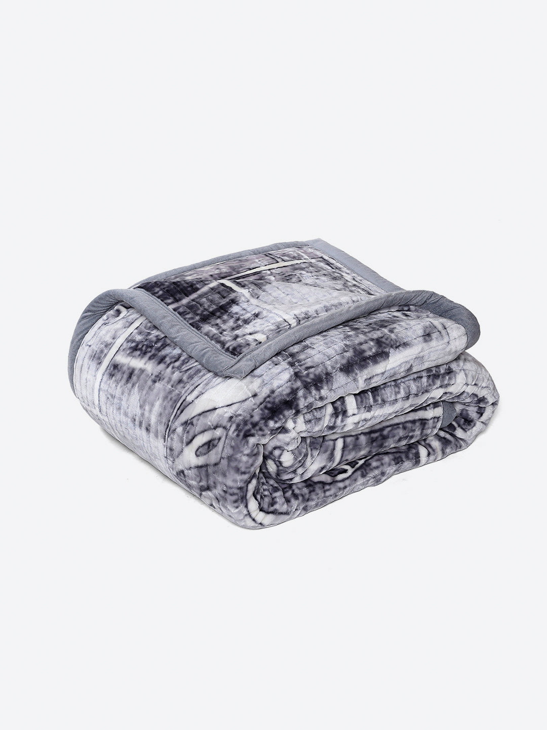 Printed Double Bed 3 Ply, 928 GSM Blanket for Winter - (Marvin PVC)
