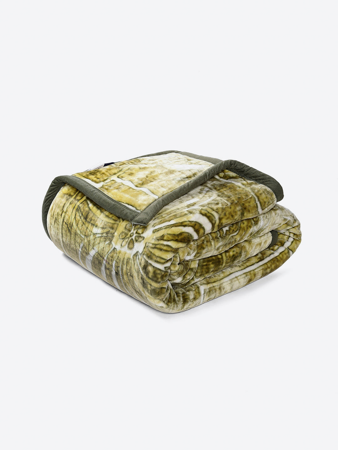 Printed Double Bed 3 Ply, 928 GSM Blanket for Winter - (Marvin PVC)