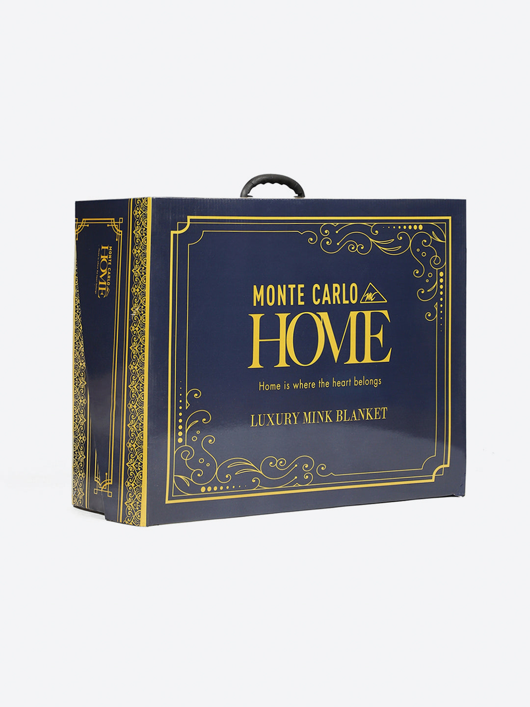 Printed Double Bed 2 Ply, 871 GSM Blanket for Heavy Winter - (Moon Valley Box)