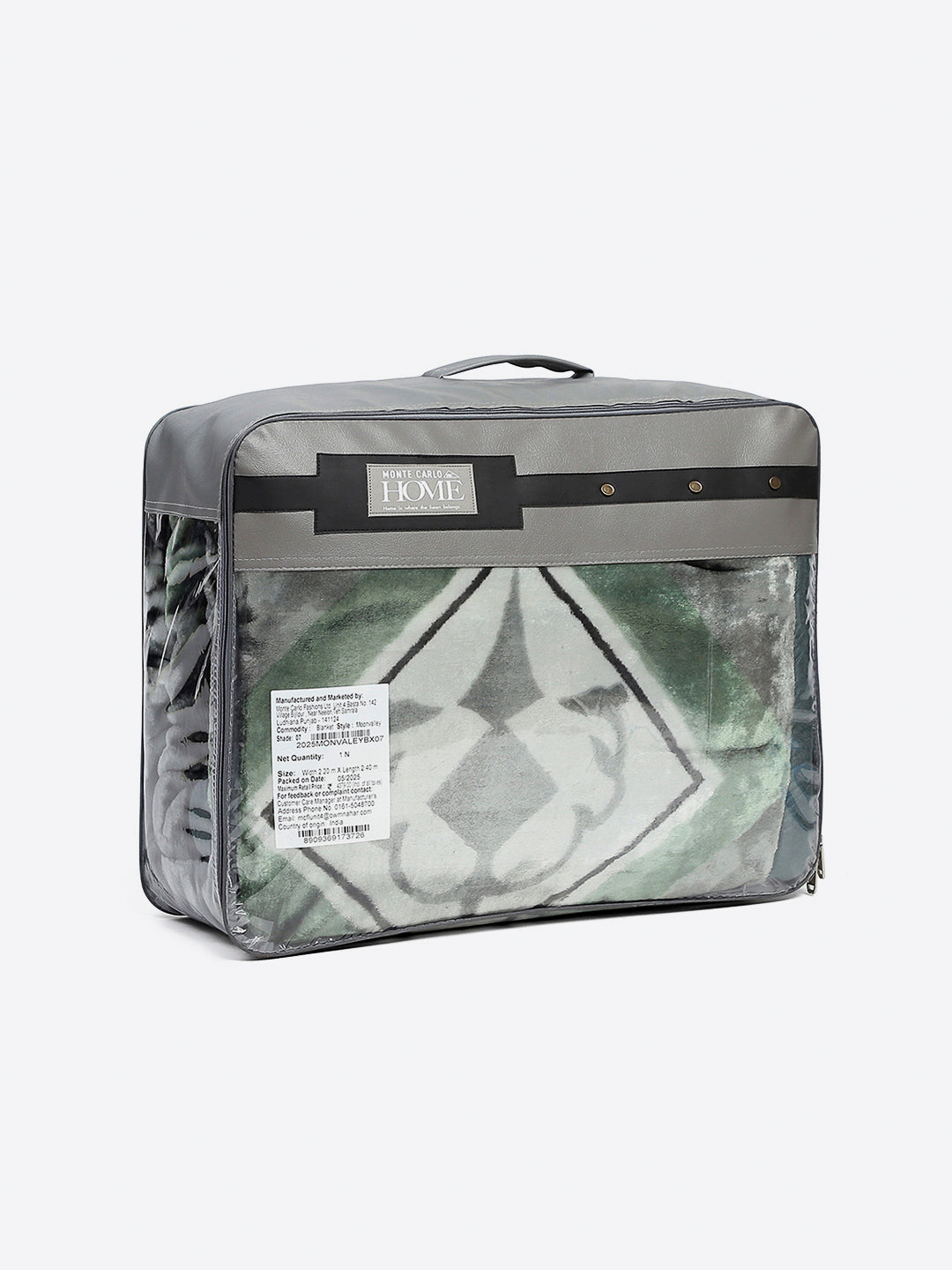 Printed Double Bed Reversible Blanket 2 Ply, 872 GSM, 4.6 kg (Moonvalley)