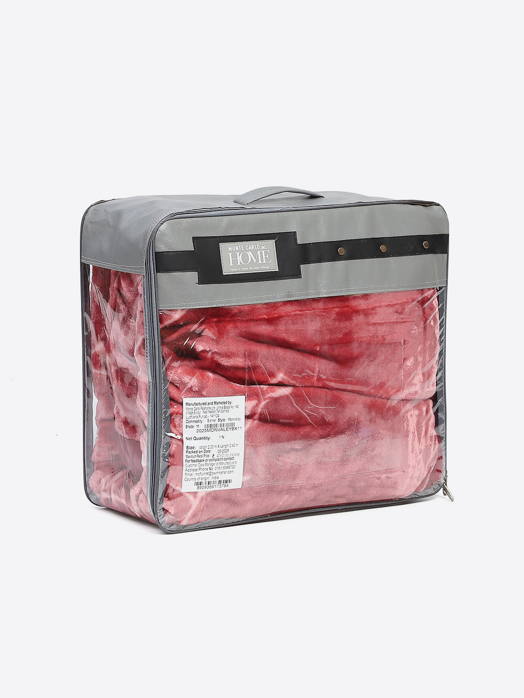 Printed Double Bed Reversible Blanket 2 Ply, 872 GSM, 4.6 kg (Moonvalley)