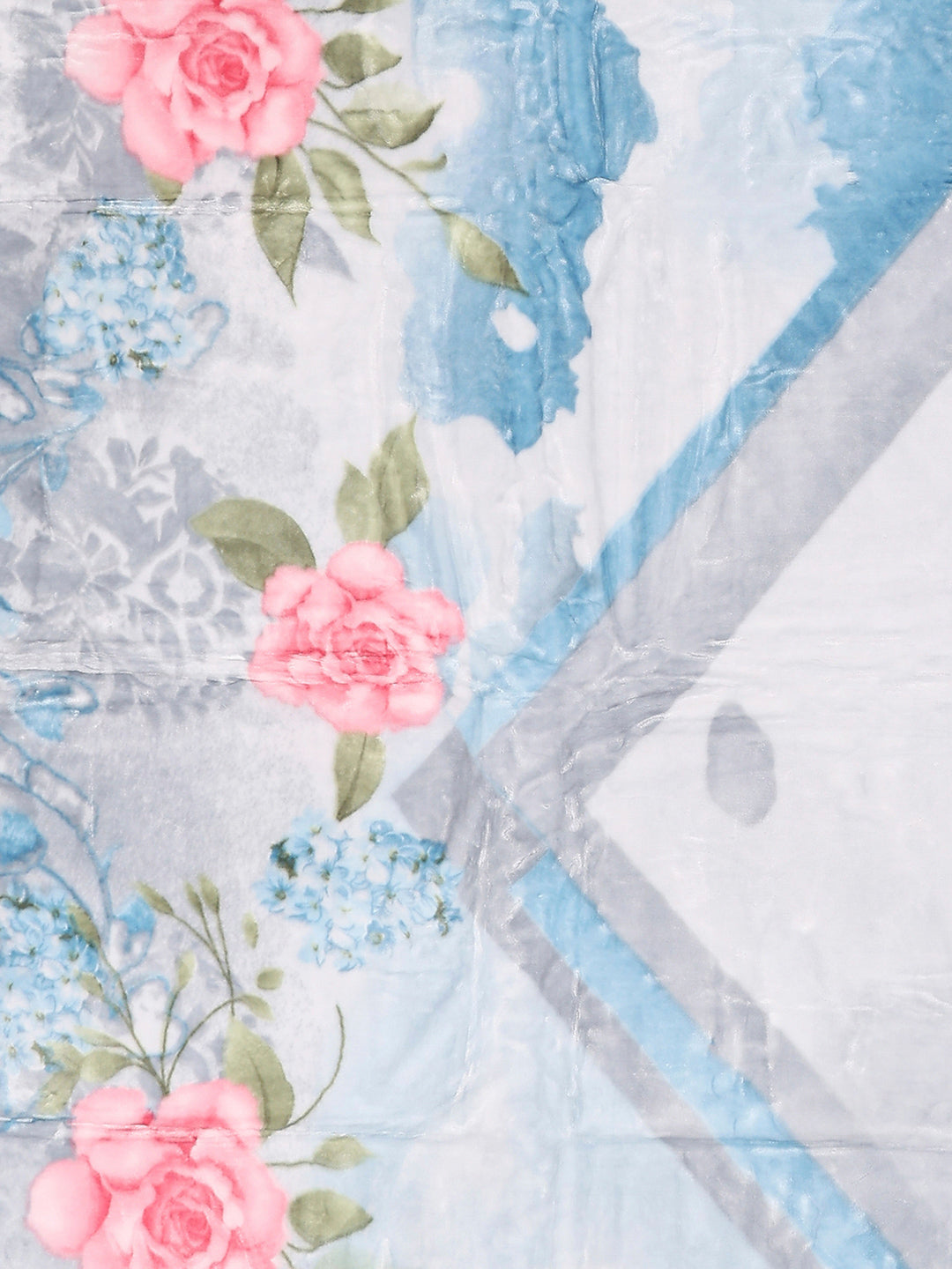 Printed Double Bed 2 Ply, 871 GSM Blanket for Heavy Winter - (Moon Valley Plus)