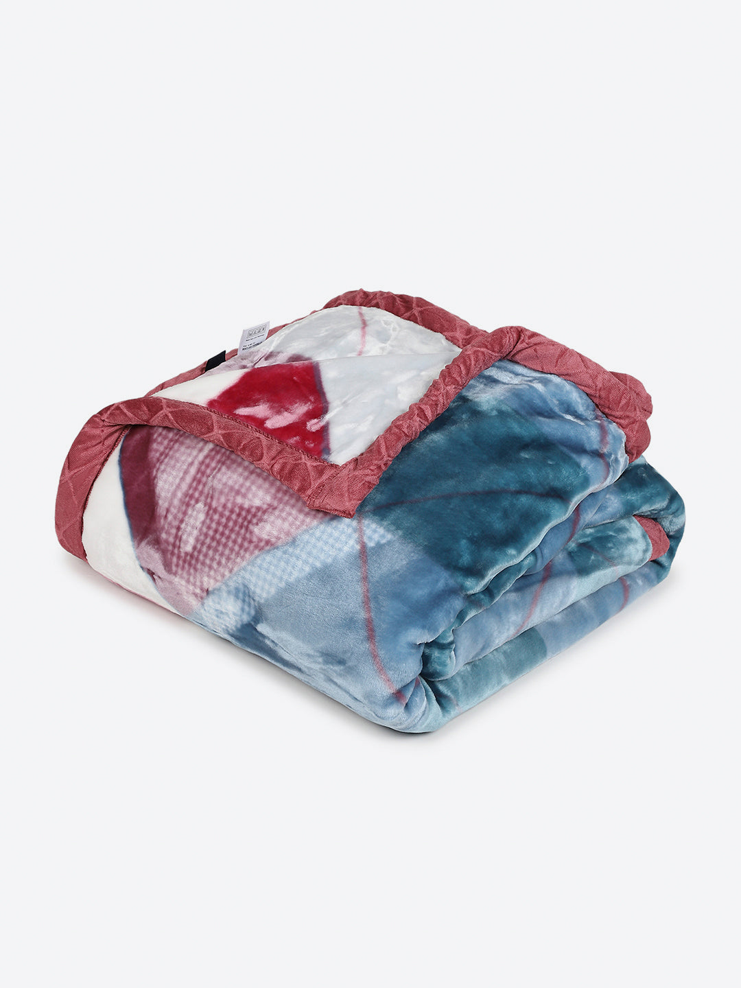 Printed Double Bed 2 Ply, 871 GSM Blanket for Heavy Winter - (Moon Valley Plus)
