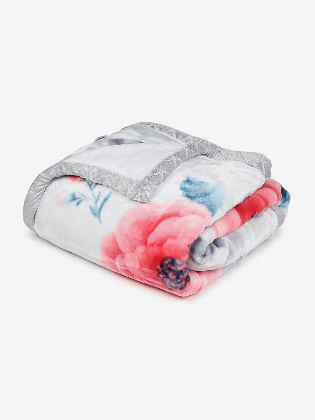 Printed Double Bed 2 Ply, 871 GSM Blanket for Heavy Winter - (Moon Valley Plus)