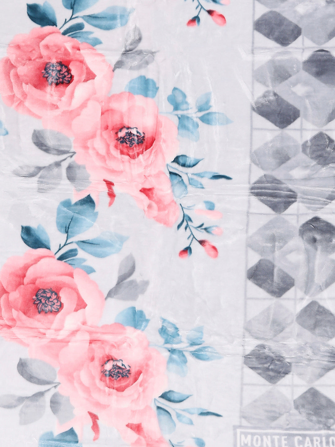 Printed Double Bed 2 Ply, 871 GSM Blanket for Heavy Winter - (Moon Valley Plus)