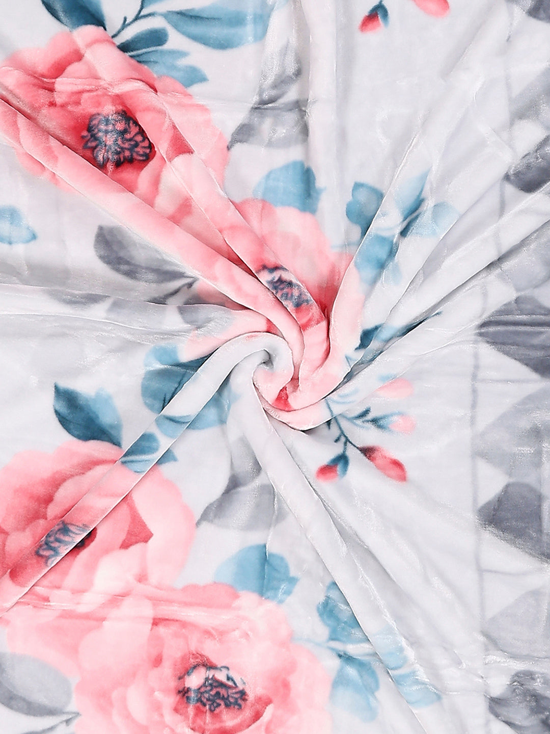 Printed Double Bed 2 Ply, 871 GSM Blanket for Heavy Winter - (Moon Valley Plus)