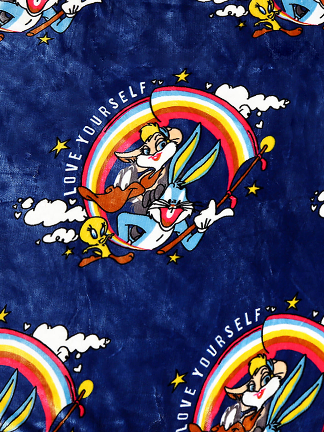 Printed Baby Blanket 2 Ply, 650 GSM, 1 kg (Oliver)